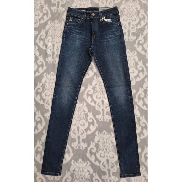 Ag Adriano Goldschmied Denim - NWT AG Adriano Goldschmied The Farrah Skinny High Rise Blue Jeans/Size 23